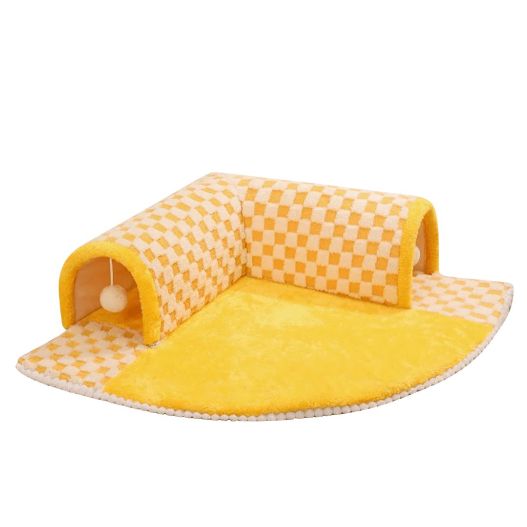 Alfombrilla de túnel para gatos