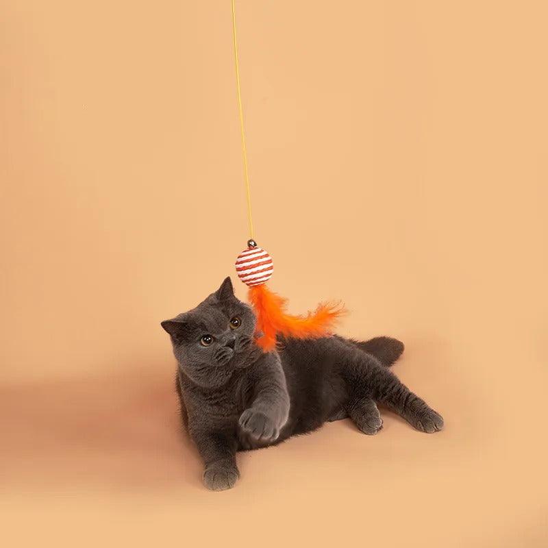 Juguete Colgante con Ventosa para Gatos